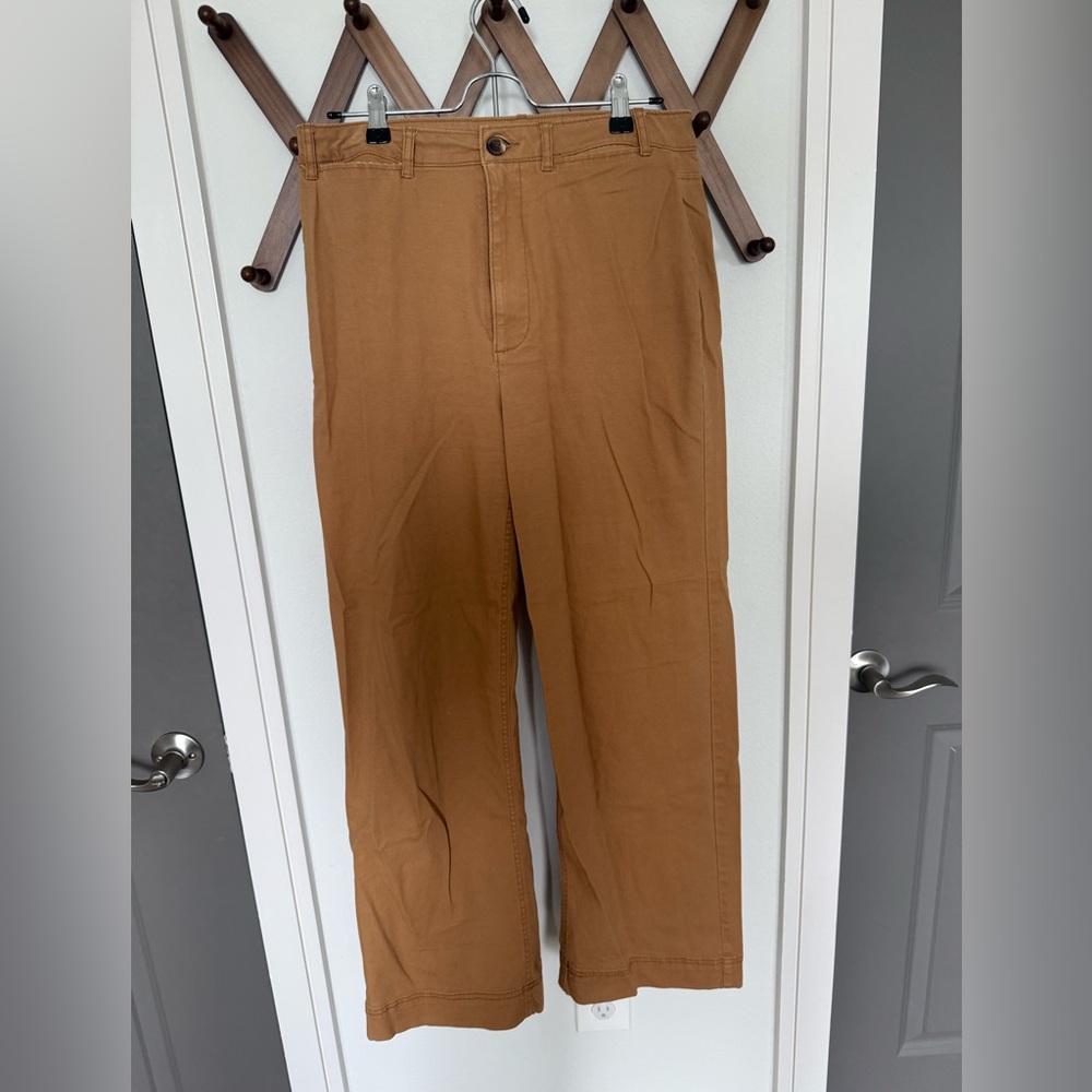 Old Navy Wide Leg Mustard Yellow Pant